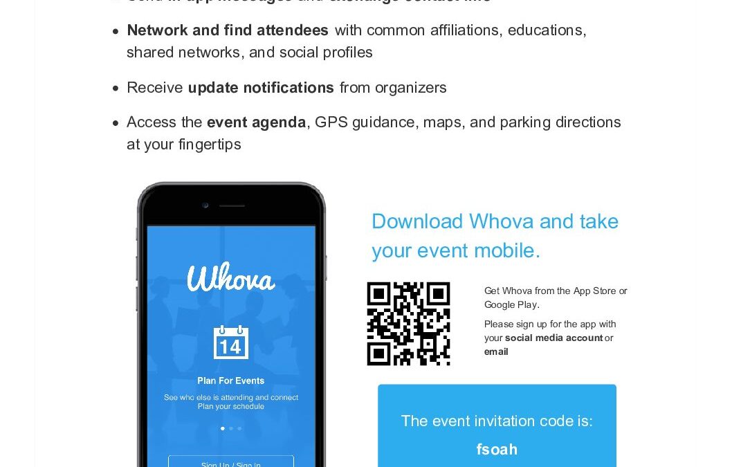 Conference App instructions – with code